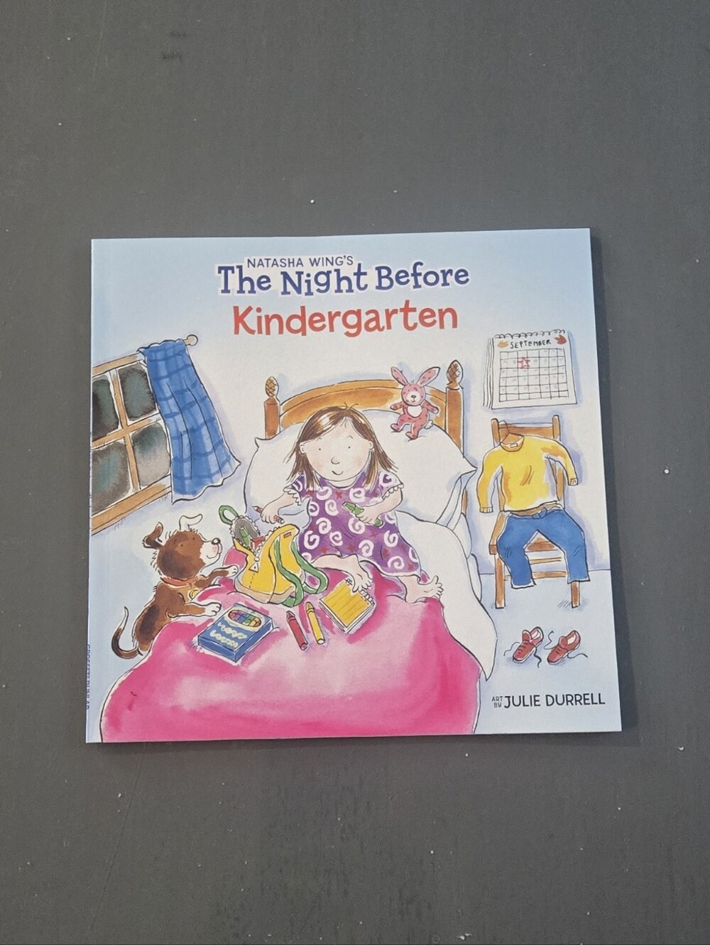 The Night Before Kindergarten Kids Book - Pink Cover